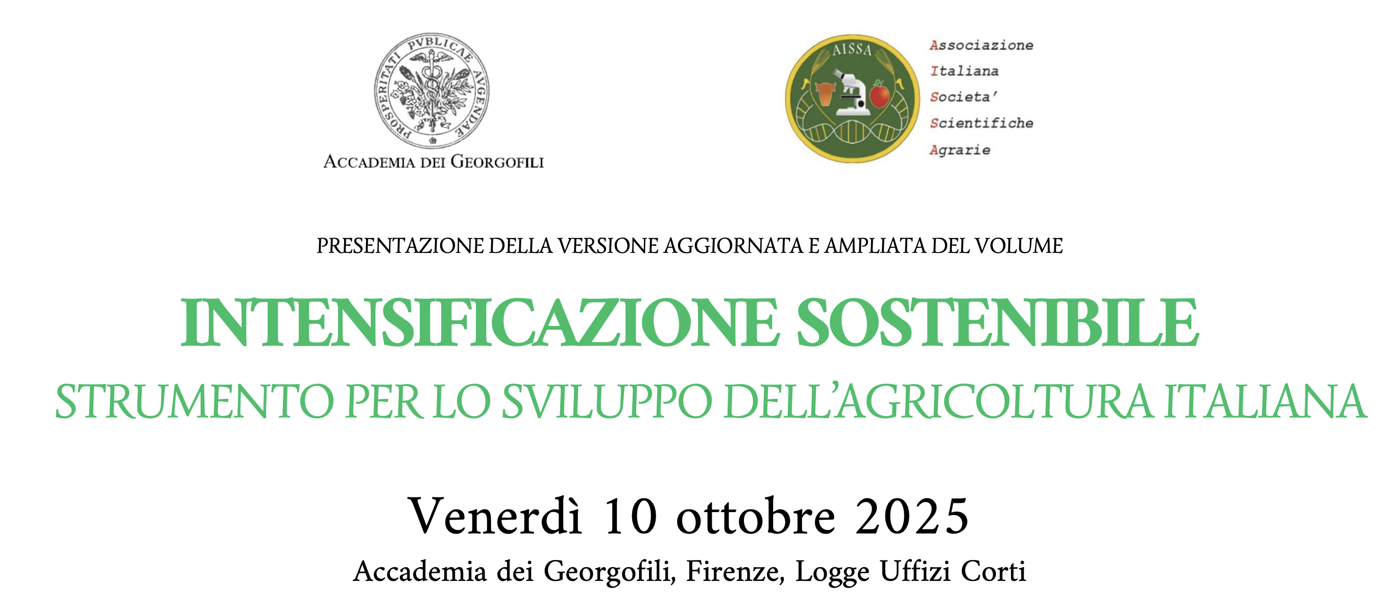 Intensificazione sostenibile. Strumento per lo sviluppo dell'agricoltura italiana
